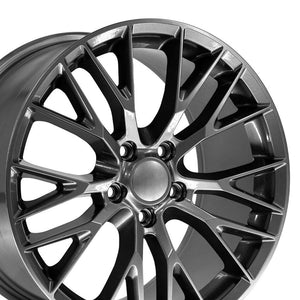 OE Wheels Replica CV22 Gunmetal 19x10.0 +79 5x120.65mm 70.3mm