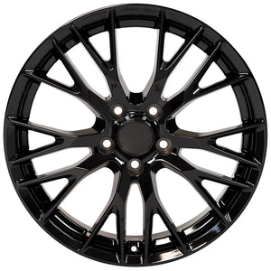 OE Wheels Replica CV22 Gloss Black 19x8.5 +56 5x120.65mm 70.3mm