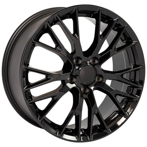 OE Wheels Replica CV22 Gloss Black 19x8.5 +56 5x120.65mm 70.3mm