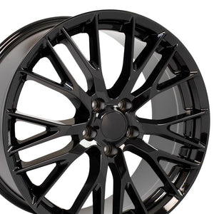 OE Wheels Replica CV22 Gloss Black 20x10.0 +79 5x120.65mm 70.3mm