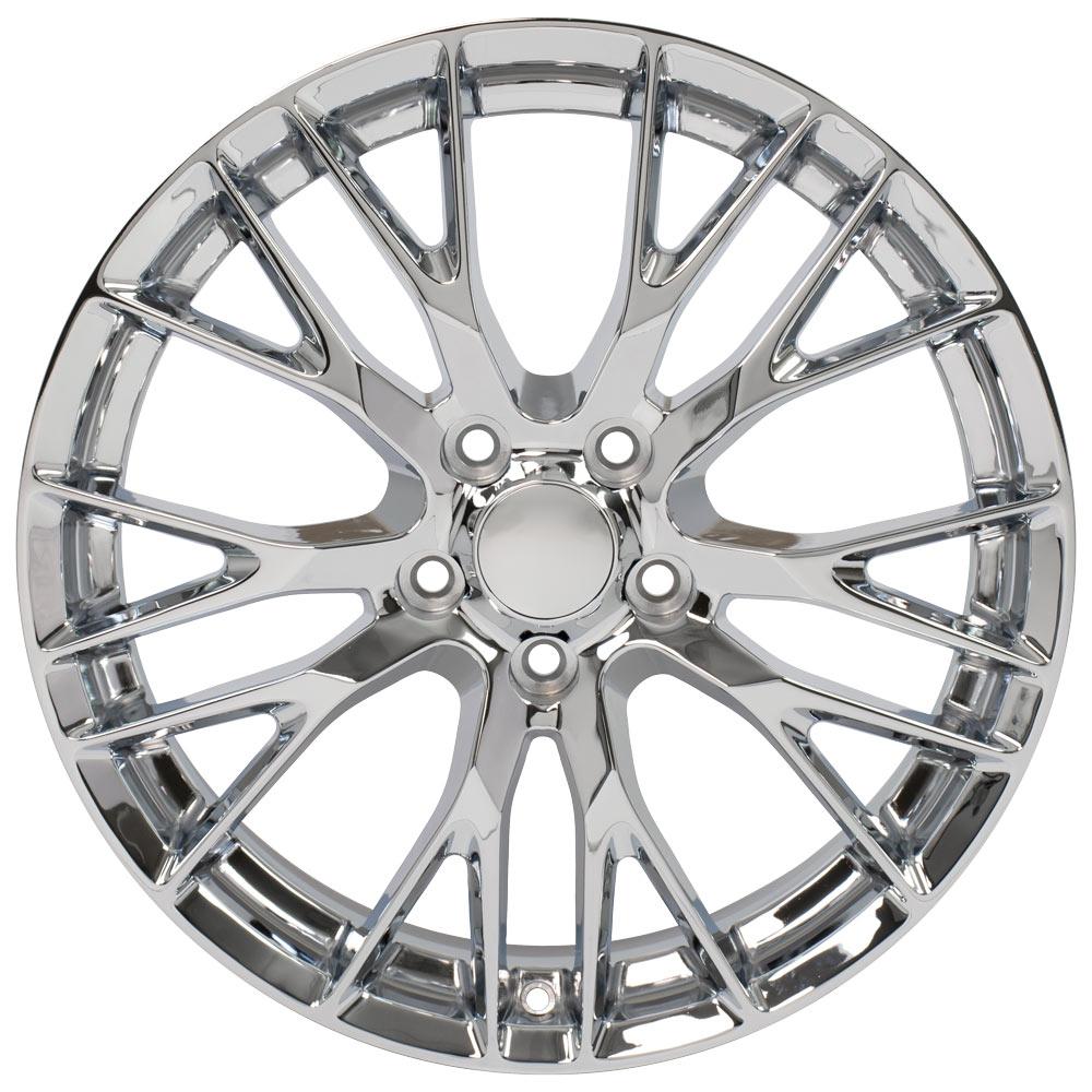 OE Wheels Replica CV22 Chrome 20x10.0 +79 5x120.65mm 70.3mm