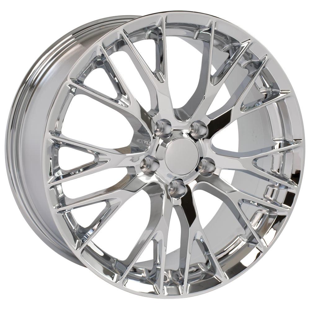 OE Wheels Replica CV22 Chrome 20x10.0 +79 5x120.65mm 70.3mm