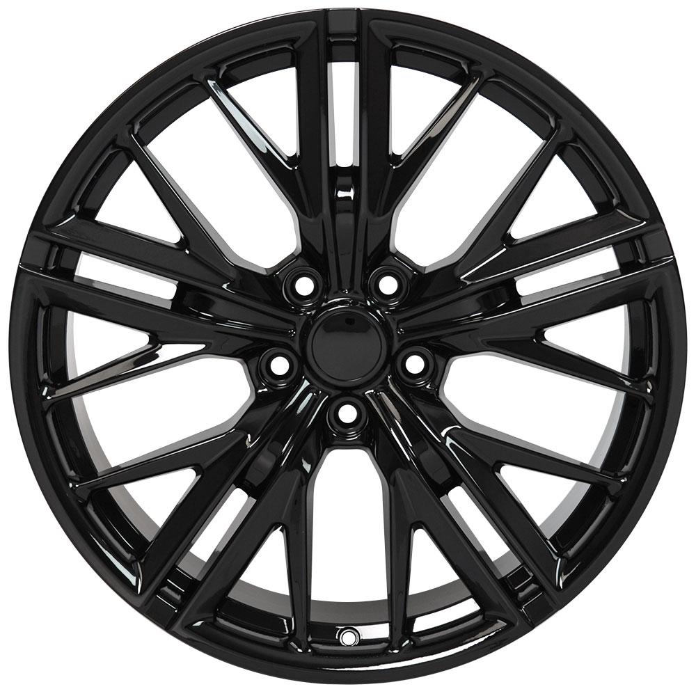 OE Wheels Replica CV25 Gloss Black 20x8.5 +35 5x120mm 67.1mm