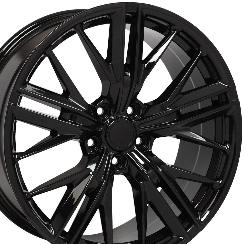 OE Wheels Replica CV25 Gloss Black 20x8.5 +35 5x120mm 67.1mm