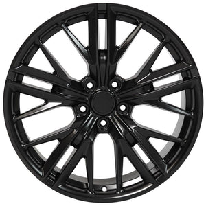 OE Wheels Replica CV25 Satin Black 20x8.5 +35 5x120mm 67.1mm