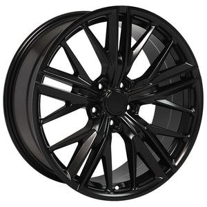 OE Wheels Replica CV25 Satin Black 20x8.5 +35 5x120mm 67.1mm