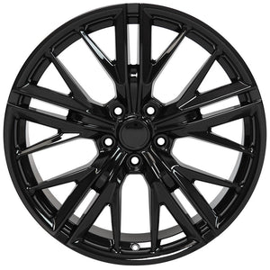 OE Wheels Replica CV25 Gloss Black 20x9.5 +40 5x120mm 67.1mm