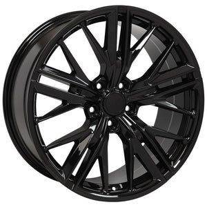 OE Wheels Replica CV25 Gloss Black 20x9.5 +40 5x120mm 67.1mm