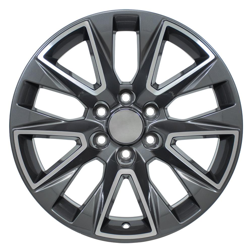OE Wheels CV26 Gloss Gunmetal Machined 20x9 +28 6x139.7|N/Amm 78.1mm - Wheelwiz