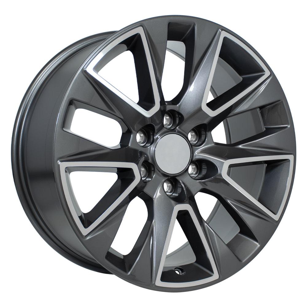 OE Wheels CV26 Gloss Gunmetal Machined 20x9 +28 6x139.7|N/Amm 78.1mm - Wheelwiz