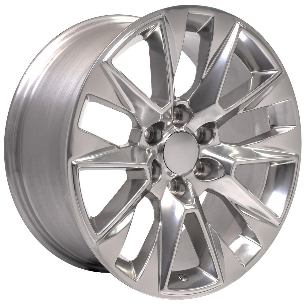 OE Wheels Replica CV26 Polished 20x9.0 +28 6x139.7mm 78.1mm