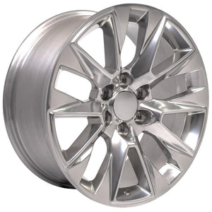 OE Wheels Replica CV26 Polished 20x9.0 +28 6x139.7mm 78.1mm