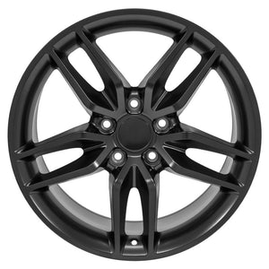 OE Wheels Replica CV27A Satin Black 18x10.5 +56 5x120.65mm 70.3mm