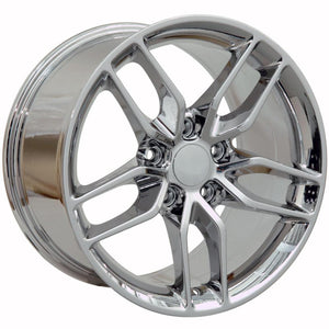 OE Wheels Replica CV27A Chrome 18x10.5 +56 5x120.65mm 70.3mm