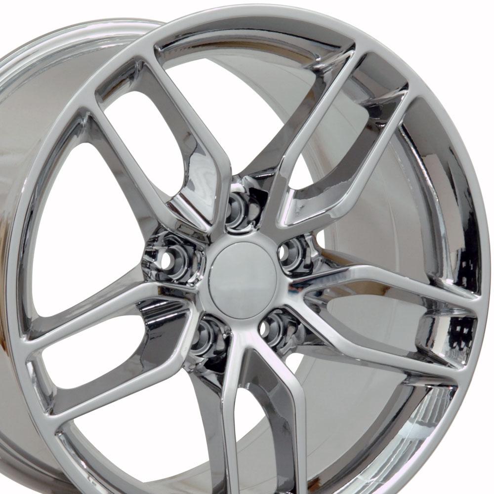 OE Wheels Replica CV27A Chrome 17x9.5 +54 5x120.65mm 70.3mm - Wheelwiz