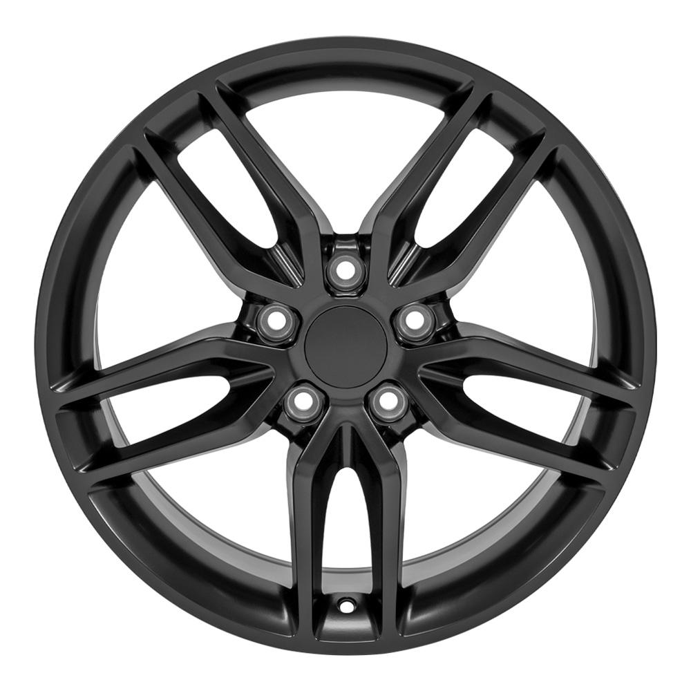 OE Wheels Replica CV27B Satin Black 18x8.5 +56 5x120.65mm 70.3mm - Wheelwiz