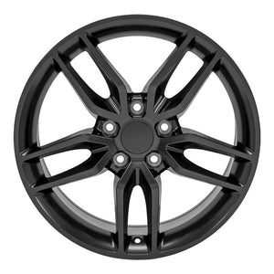 OE Wheels Replica CV27B Satin Black 18x8.5 +56 5x120.65mm 70.3mm