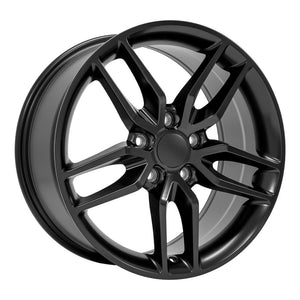 OE Wheels Replica CV27B Satin Black 18x8.5 +56 5x120.65mm 70.3mm