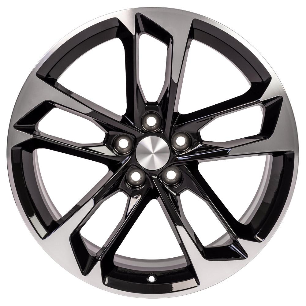OE Wheels Replica CV29 Black Machined 20x8.5 +25 5x120mm 67.1mm - Wheelwiz