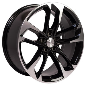 OE Wheels Replica CV29 Black Machined 20x9.5 +39 5x120mm 67.1mm