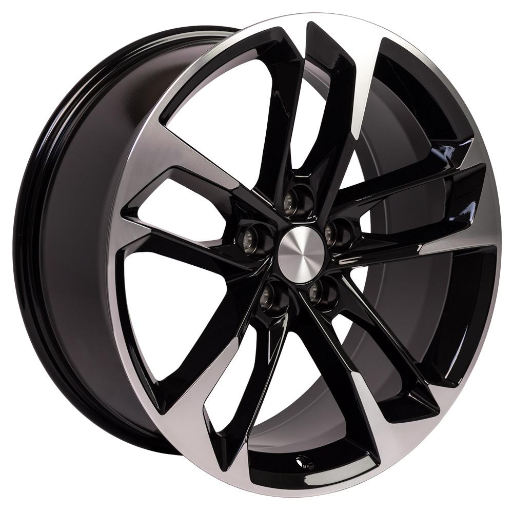 OE Wheels Replica CV29 Black Machined 20x8.5 +25 5x120mm 67.1mm - Wheelwiz