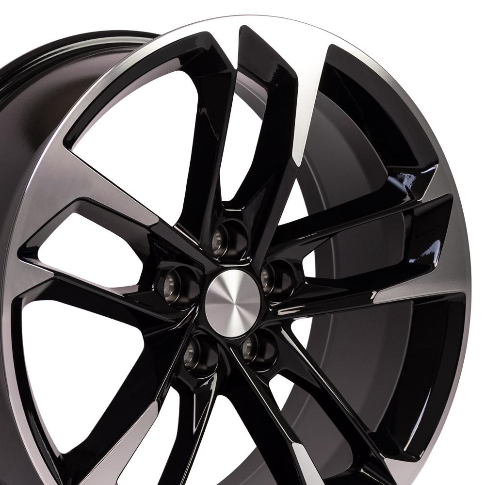 OE Wheels Replica CV29 Black Machined 20x8.5 +25 5x120mm 67.1mm - Wheelwiz