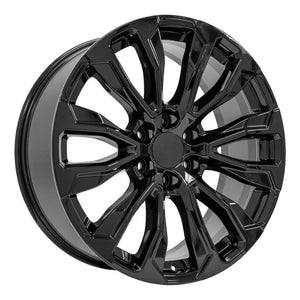 OE Wheels Replica CV30 Gloss Black 22x9.0 +28 6x139.7mm 78.1mm