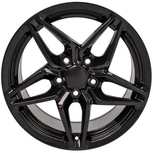 OE Wheels Replica CV31 Gloss Black 17x9.5 +56 5x120.65mm 70.3mm