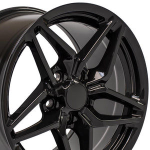 OE Wheels Replica CV31 Gloss Black 17x9.5 +56 5x120.65mm 70.3mm