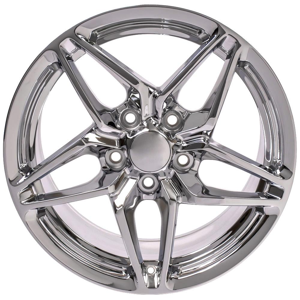 OE Wheels Replica CV31 Chrome 17x9.5 +56 5x120.65mm 70.3mm