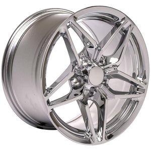 OE Wheels Replica CV31 Chrome 17x9.5 +56 5x120.65mm 70.3mm