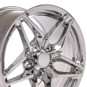 OE Wheels Replica CV31 Chrome 17x9.5 +56 5x120.65mm 70.3mm