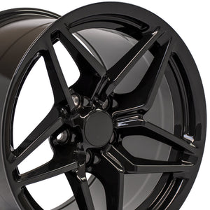 OE Wheels Replica CV31 Gloss Black 17x11.0 +50 5x120.65mm 70.3mm