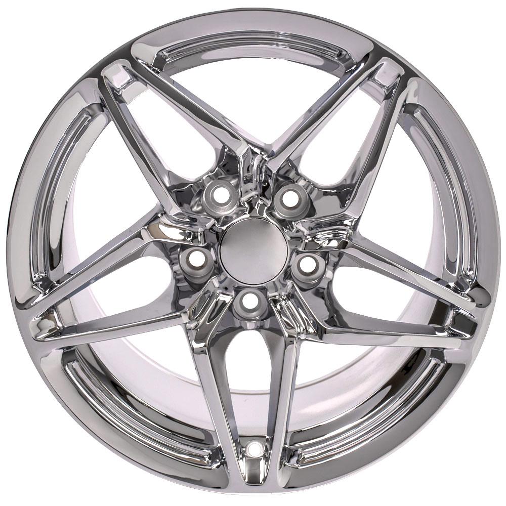 OE Wheels Replica CV31 Chrome 17x11.0 +50 5x120.65mm 70.3mm