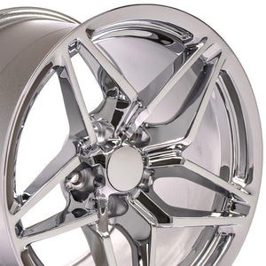 OE Wheels Replica CV31 Chrome 17x11.0 +50 5x120.65mm 70.3mm