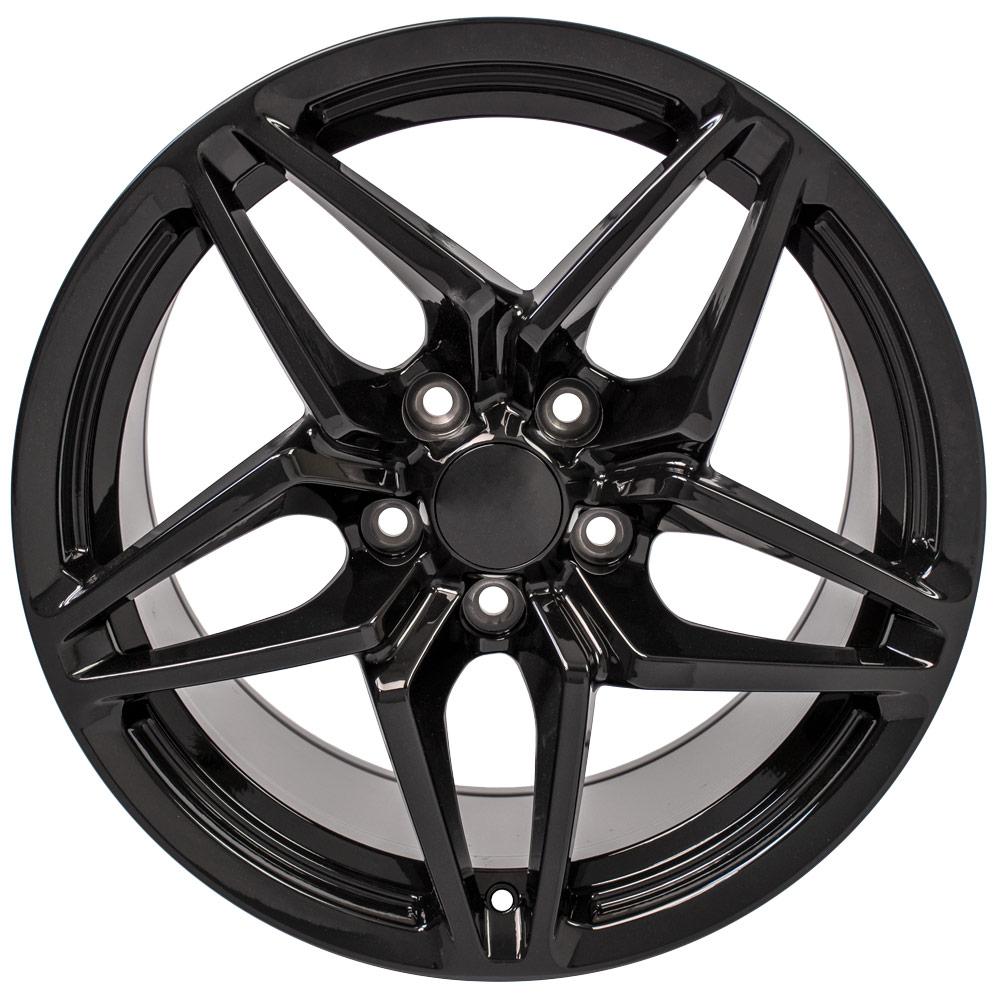 OE Wheels Replica CV31 Gloss Black 18x10.5 +56 5x120.65mm 70.3mm