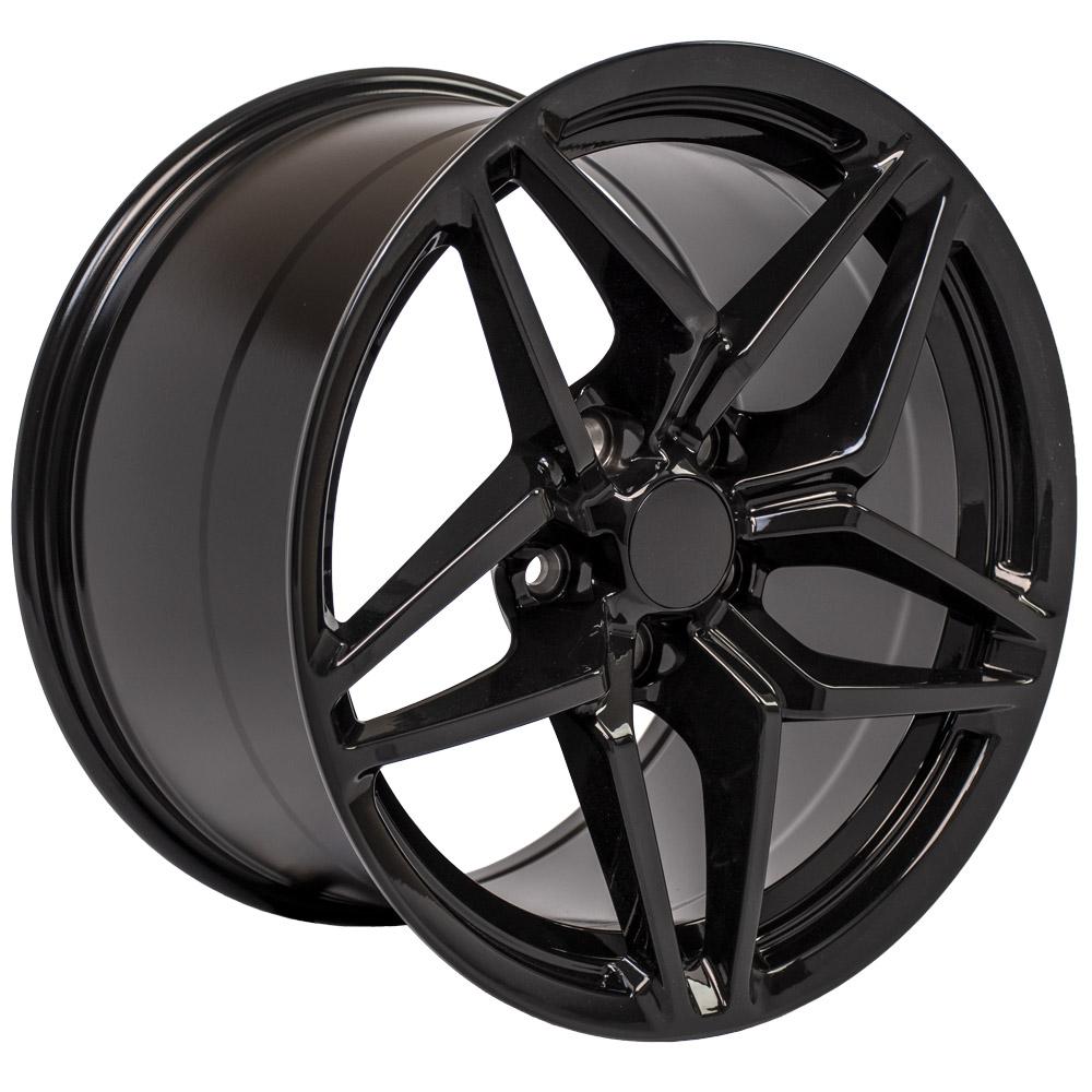 OE Wheels Replica CV31 Gloss Black 18x10.5 +56 5x120.65mm 70.3mm