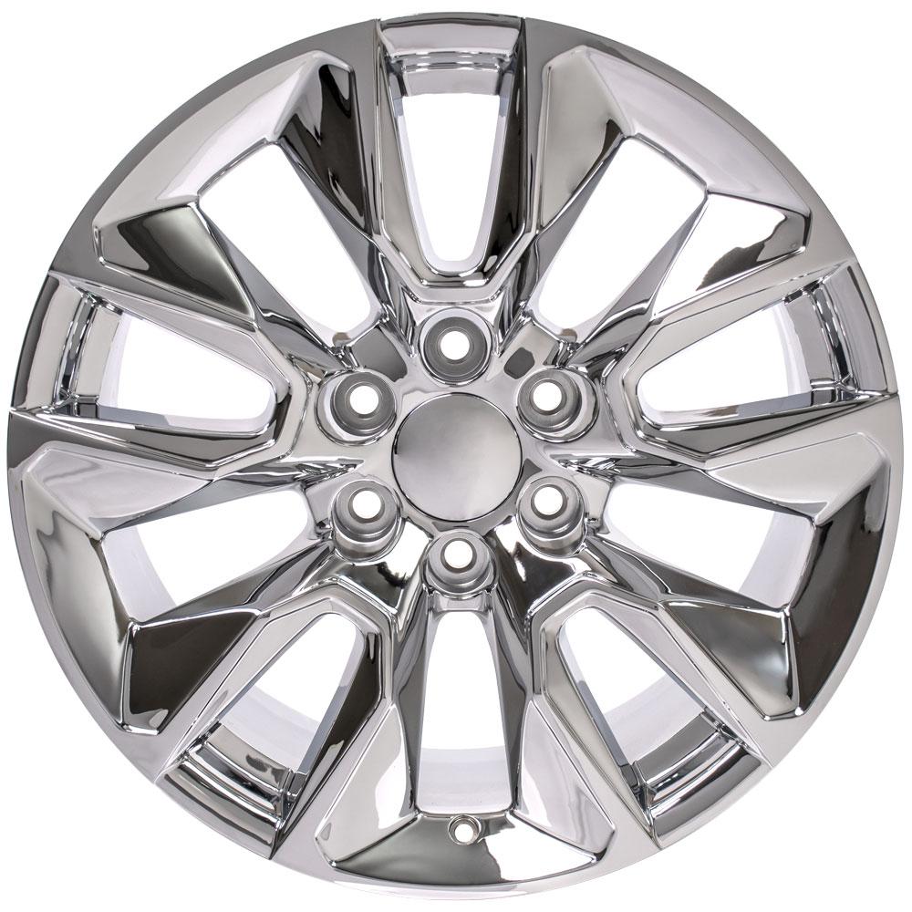 OE Wheels Replica CV32 Chrome 20x9.0 +28 6x139.7mm 78.1mm