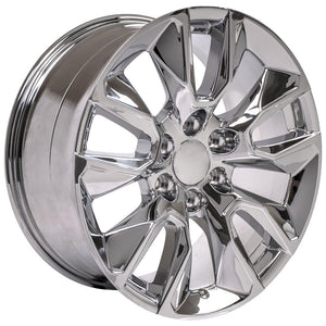 OE Wheels Replica CV32 Chrome 20x9.0 +28 6x139.7mm 78.1mm