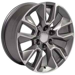 OE Wheels Replica CV32 Gunmetal Machined 20x9.0 +28 6x139.7mm 78.1mm