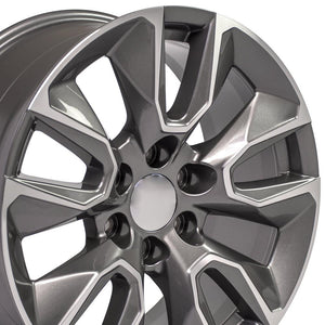 OE Wheels Replica CV32 Gunmetal Machined 20x9.0 +28 6x139.7mm 78.1mm