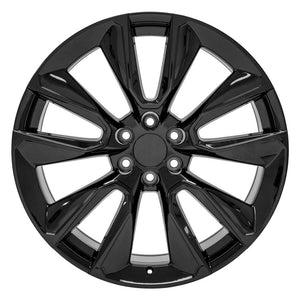 OE Wheels Replica CV32 Black 24x10.0 +28 6x139.7mm 78.1mm