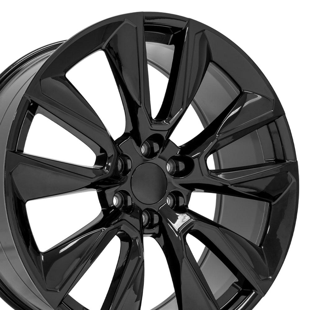 OE Wheels Replica CV32 Black 24x10.0 +28 6x139.7mm 78.1mm