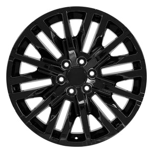 OE Wheels CV33 Gloss Black 22x9 +28 6x139.7|N/Amm 78.1mm - Wheelwiz