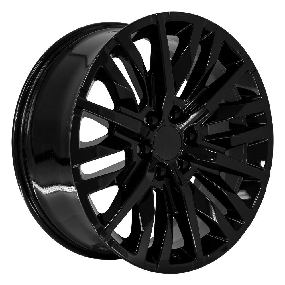 OE Wheels CV33 Gloss Black 22x9 +28 6x139.7|N/Amm 78.1mm - Wheelwiz