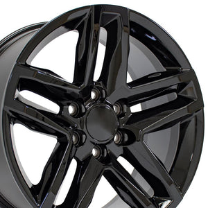 OE Wheels Replica CV34B Gloss Black 20x9.0 +26 6x139.7mm 78.1mm