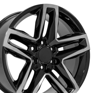 OE Wheels Replica CV34B Black Machined 20x9.0 +26 6x139.7mm 78.1mm