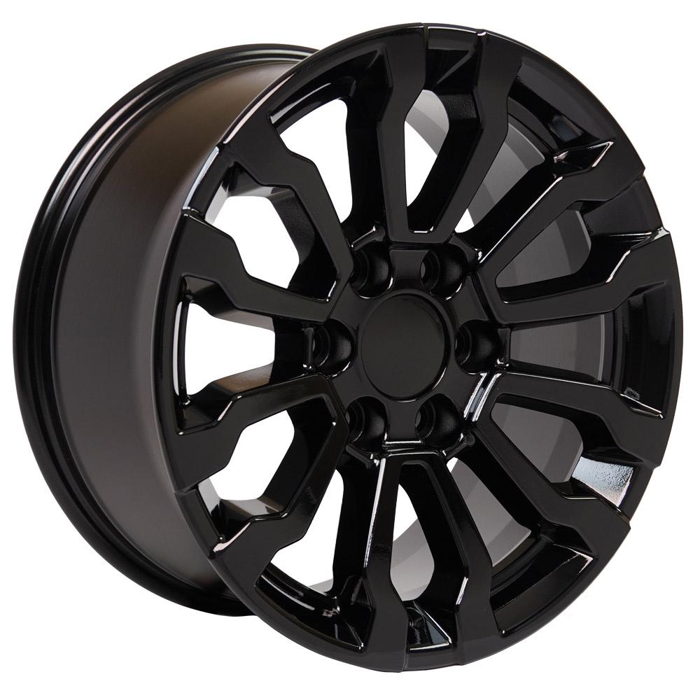 OE Wheels Replica CV35 Gloss Black 18x8.5 +24 6x139.7mm 78.1mm - Wheelwiz