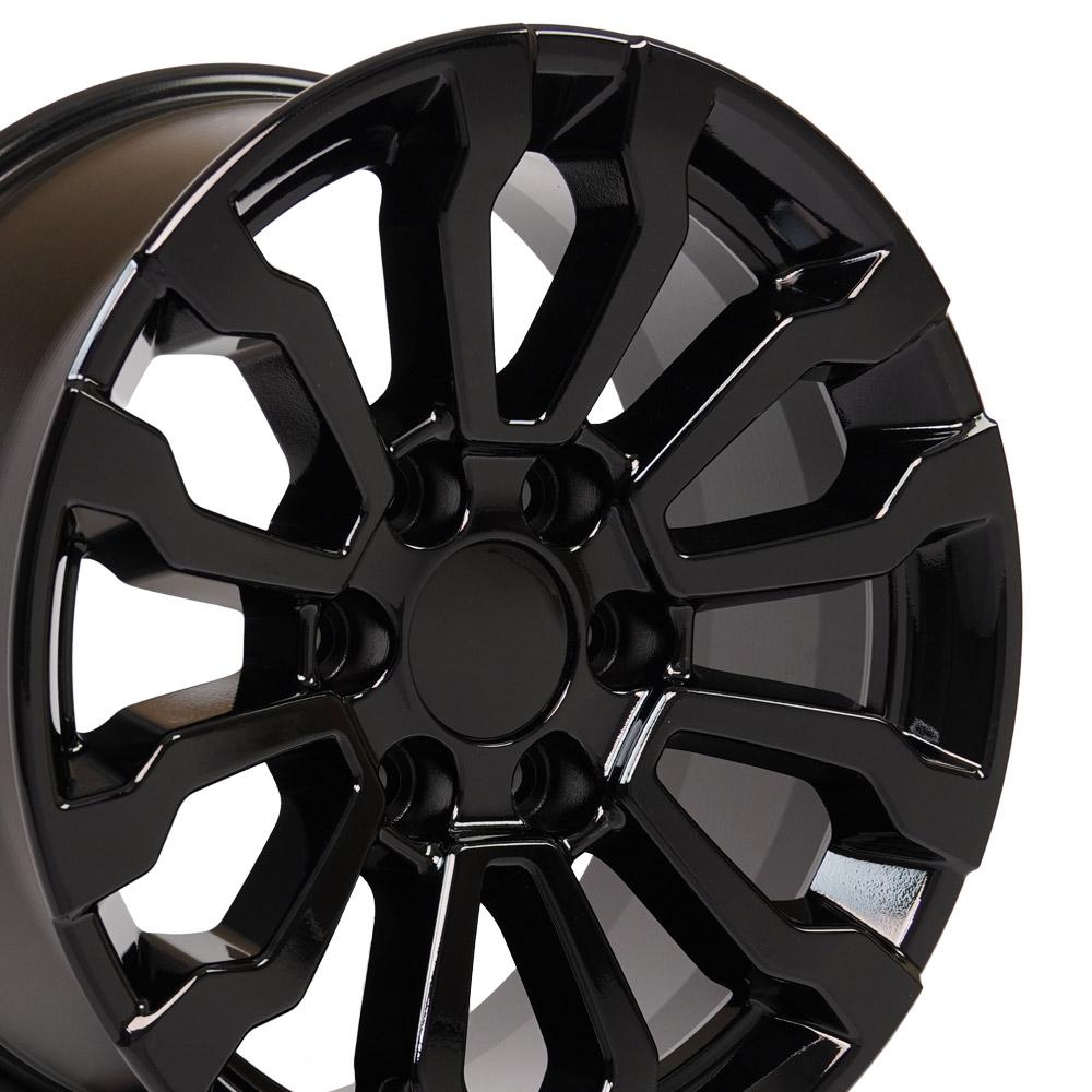 OE Wheels Replica CV35 Gloss Black 18x8.5 +24 6x139.7mm 78.1mm - Wheelwiz