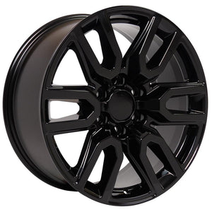 OE Wheels CV36 Gloss Black 20x9 +28 6x139.7|N/Amm 78.1mm - Wheelwiz